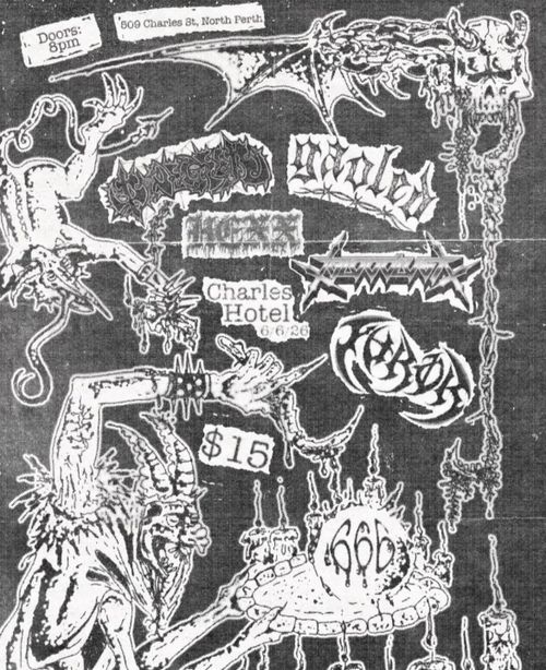 Gaoled, HEXX, Bonegeer, Bloodlust, Furor
